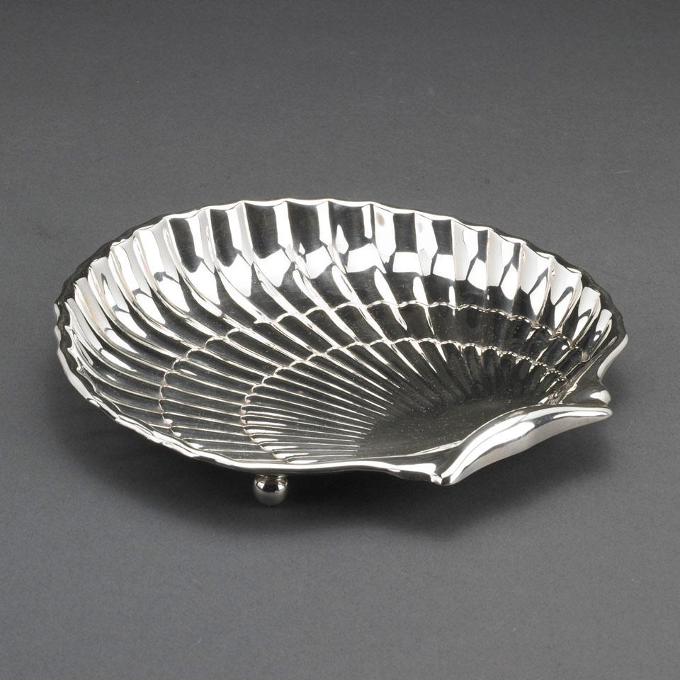 Canadian Silver Shell Dish, Henry Birks & Sons, Montreal, Que., 1959