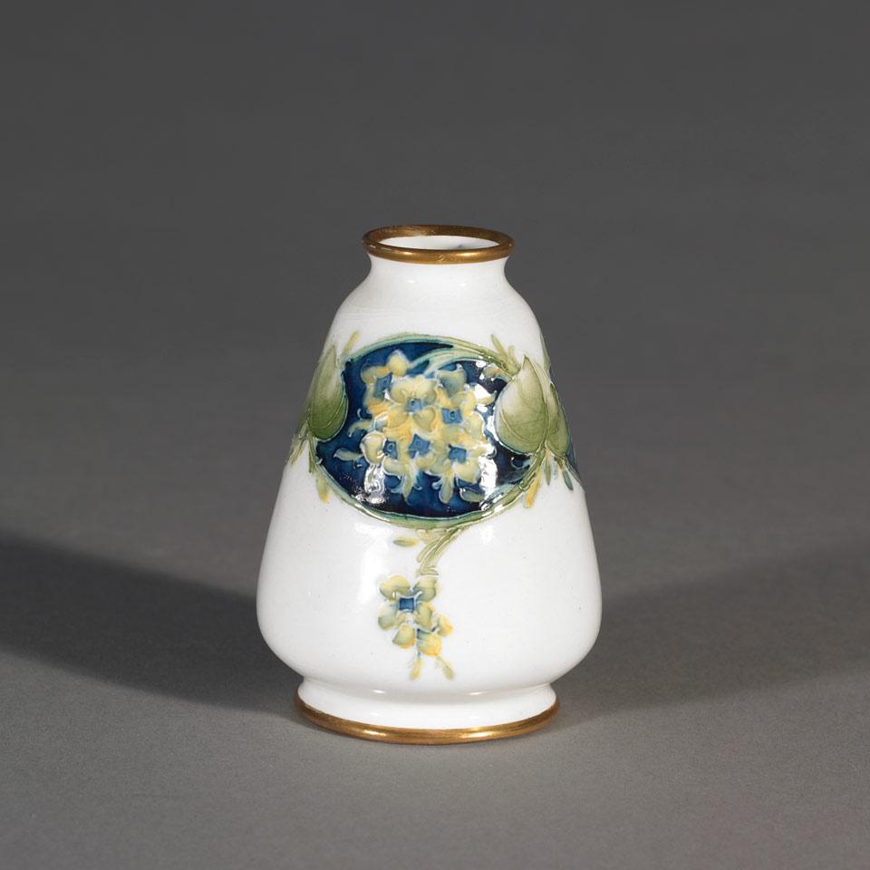 Macintyre Moorcroft Lilac Miniature Vase, c.1905