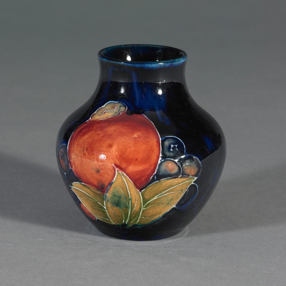 Moorcroft Pomegranate Small Vase, 1930’s