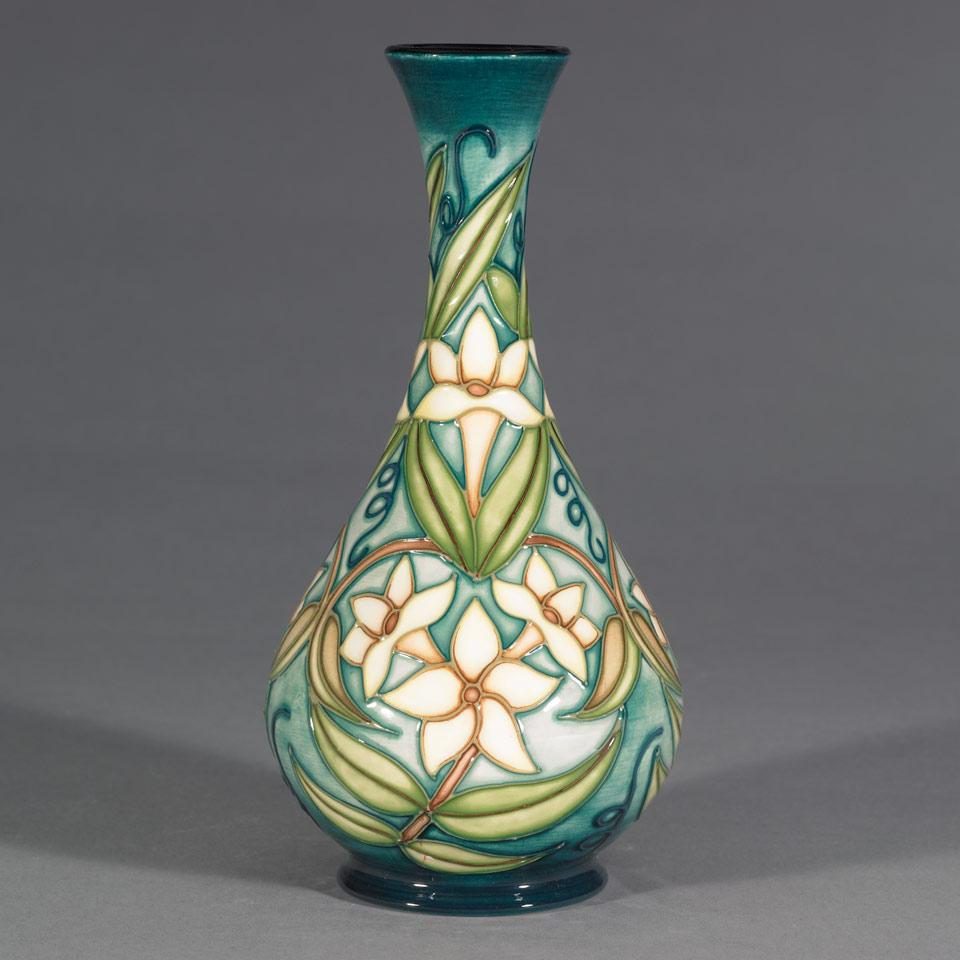 Moorcroft Carousel Vase, Rachel Bishop, 1997
