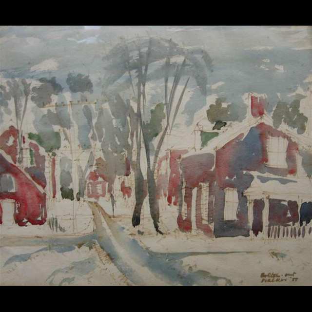 KITTY CAMPBELL WARD (KATHLEEN PINKERTON) (CANADIAN, 1902-1988); ** WALKER (CANADIAN, 20TH CENTURY)  