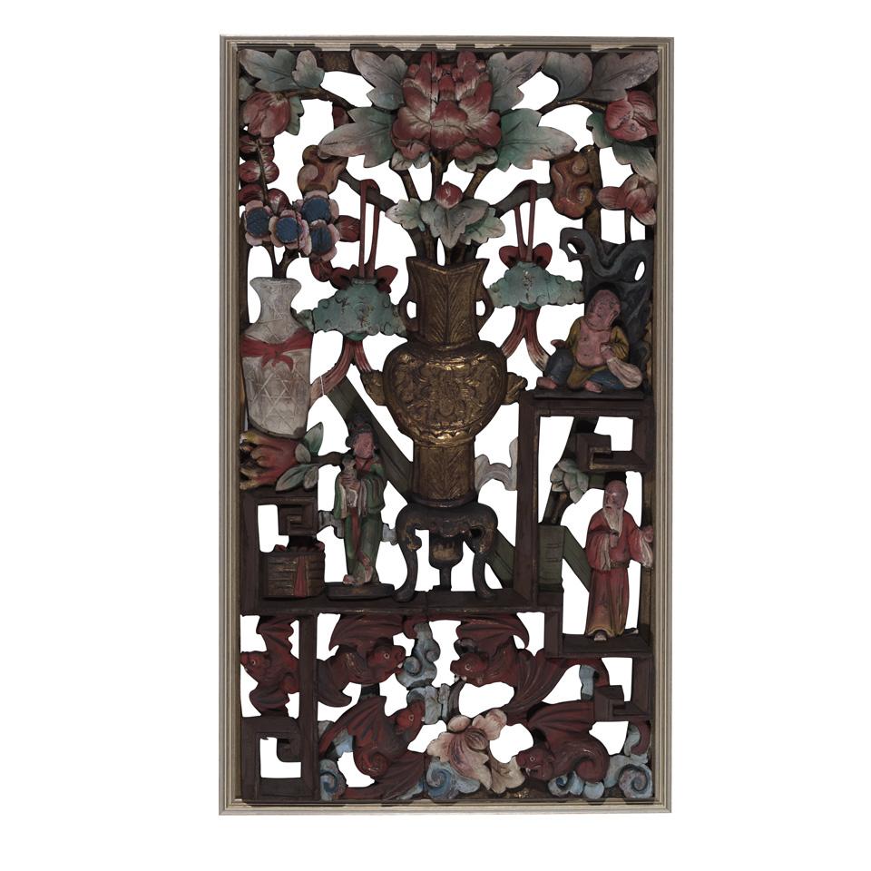 Painted Wood Architectural Panel
