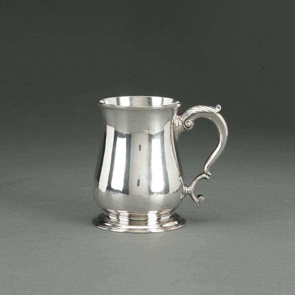 George II Silver Mug, Thomas Rush, London, 1749