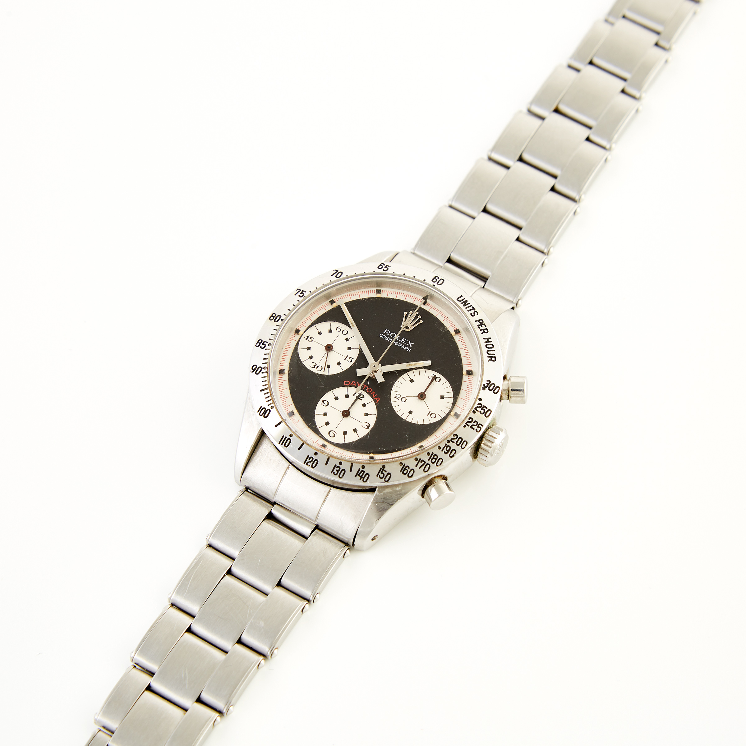 Rolex “Paul Newman” Cosmograph Daytona Wristwatch; “Red Daytona”